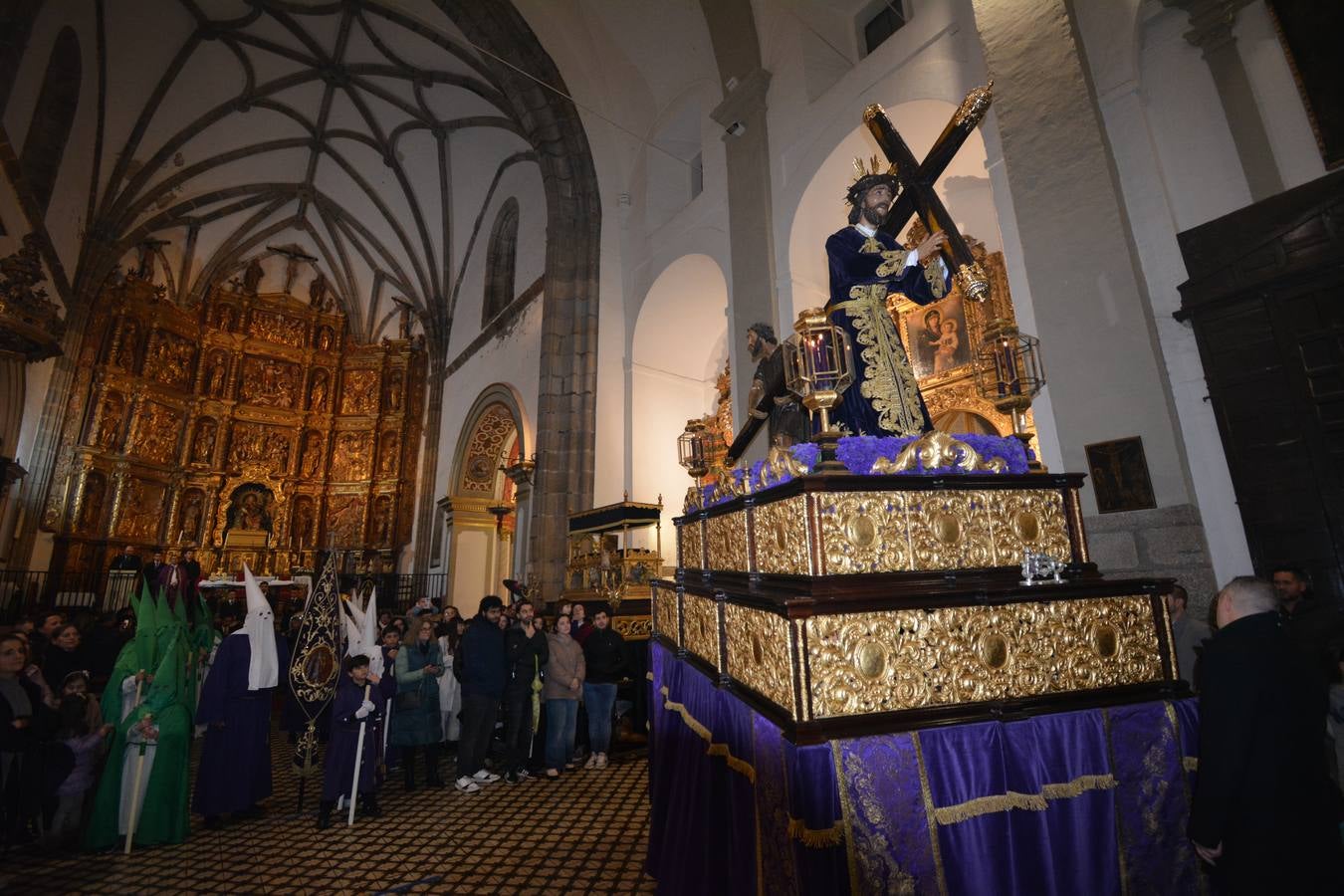 El Nazareno no pudo salir tras un largo día de lluvia