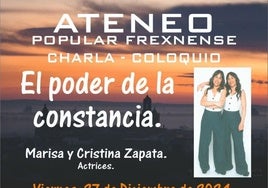 El Ateneo acoge la charla-coloquio 'El poder de la Constancia'