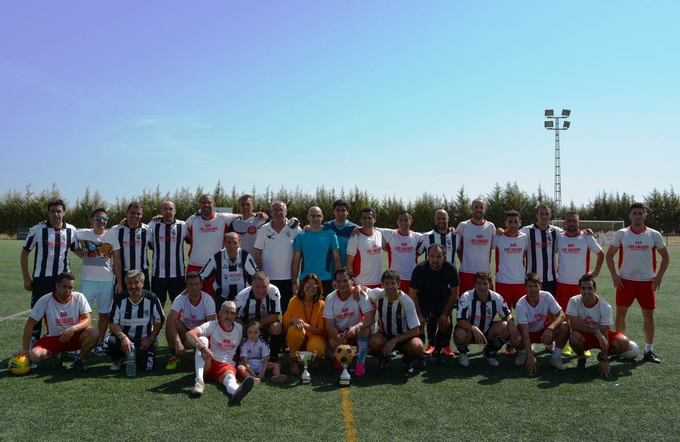 La primera actividad de San Mateo 2016 se consuma a través del fútbol veteranos