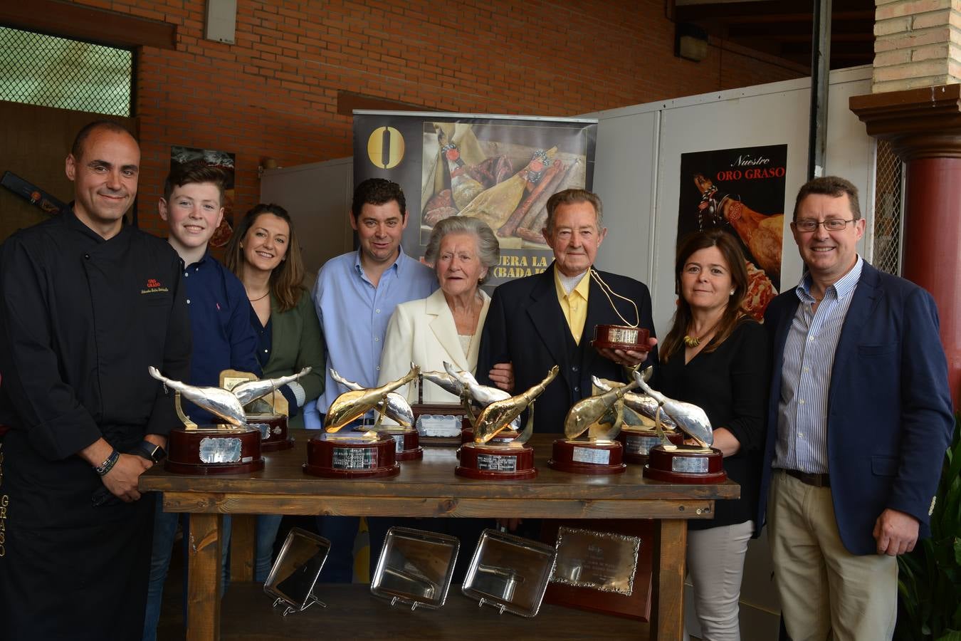 Oro Graso premio 'Jamón de Oro' en el Salón de Jerez