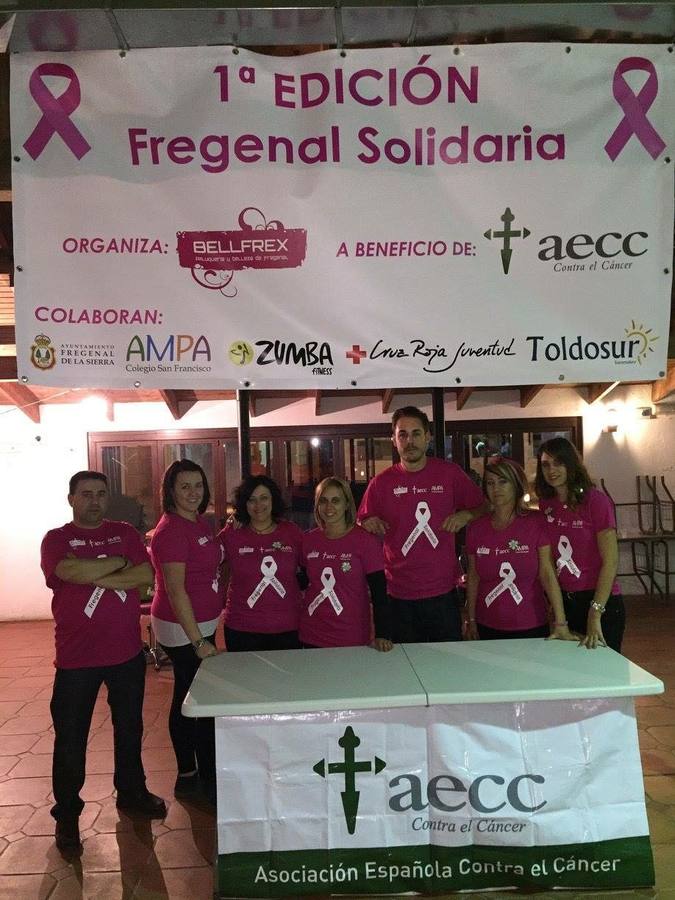 Miembros de Bellfrex en las primeras jornadas solidarias. 