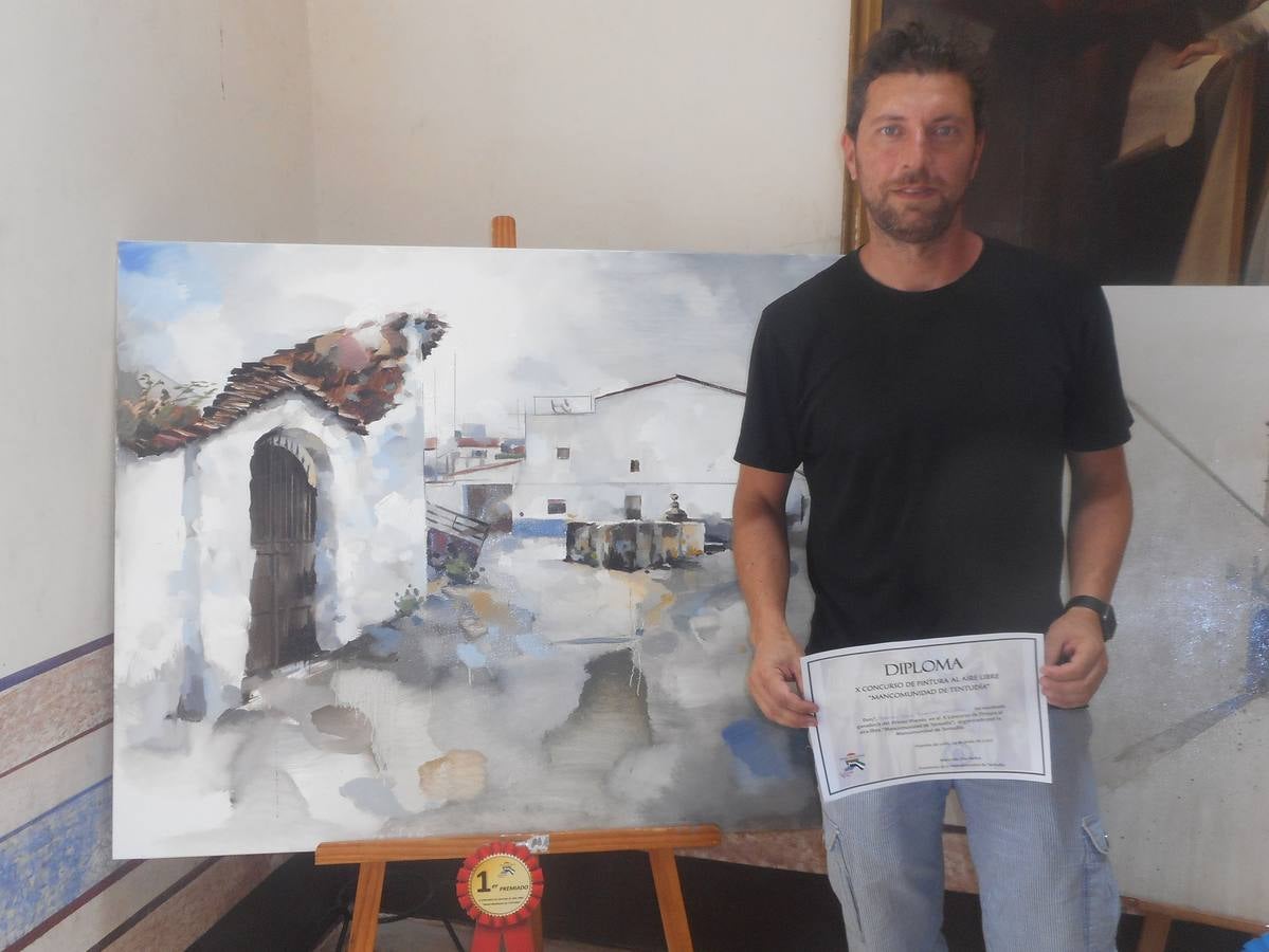Francisco Javier Fernández tres nuevos premios pictóricos en 2017