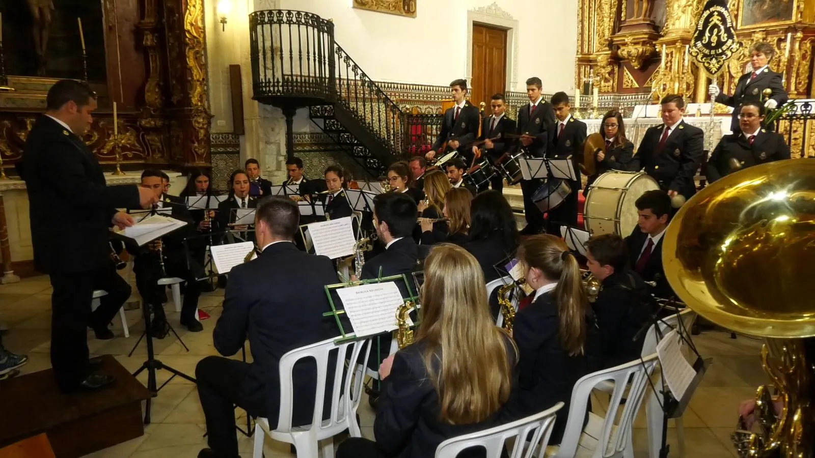 Imagen del concierto desarrollado en el templo de Santa María CEDIDA ZF TV