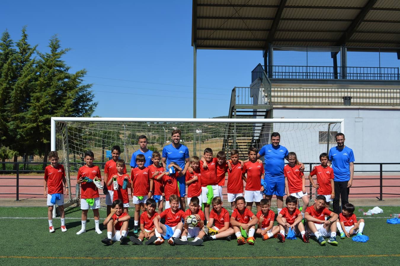 28 participantes en el I Campus fútbol Iván González