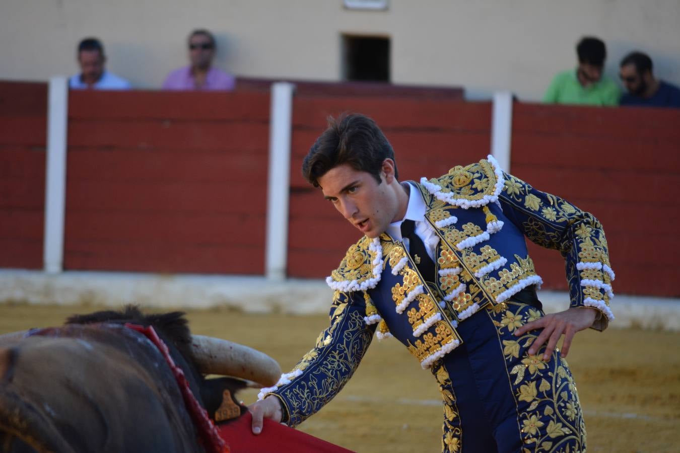 David Bolsico en acción. 