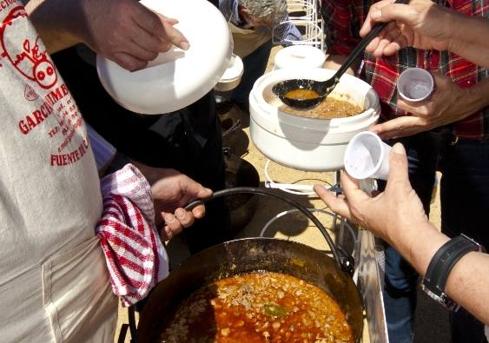 Degustación de chanfaina 