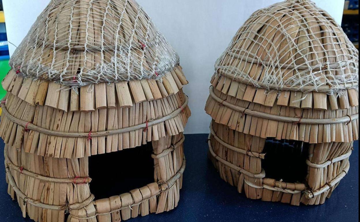 chozos elaborados artesanalmente que vende AOEX 