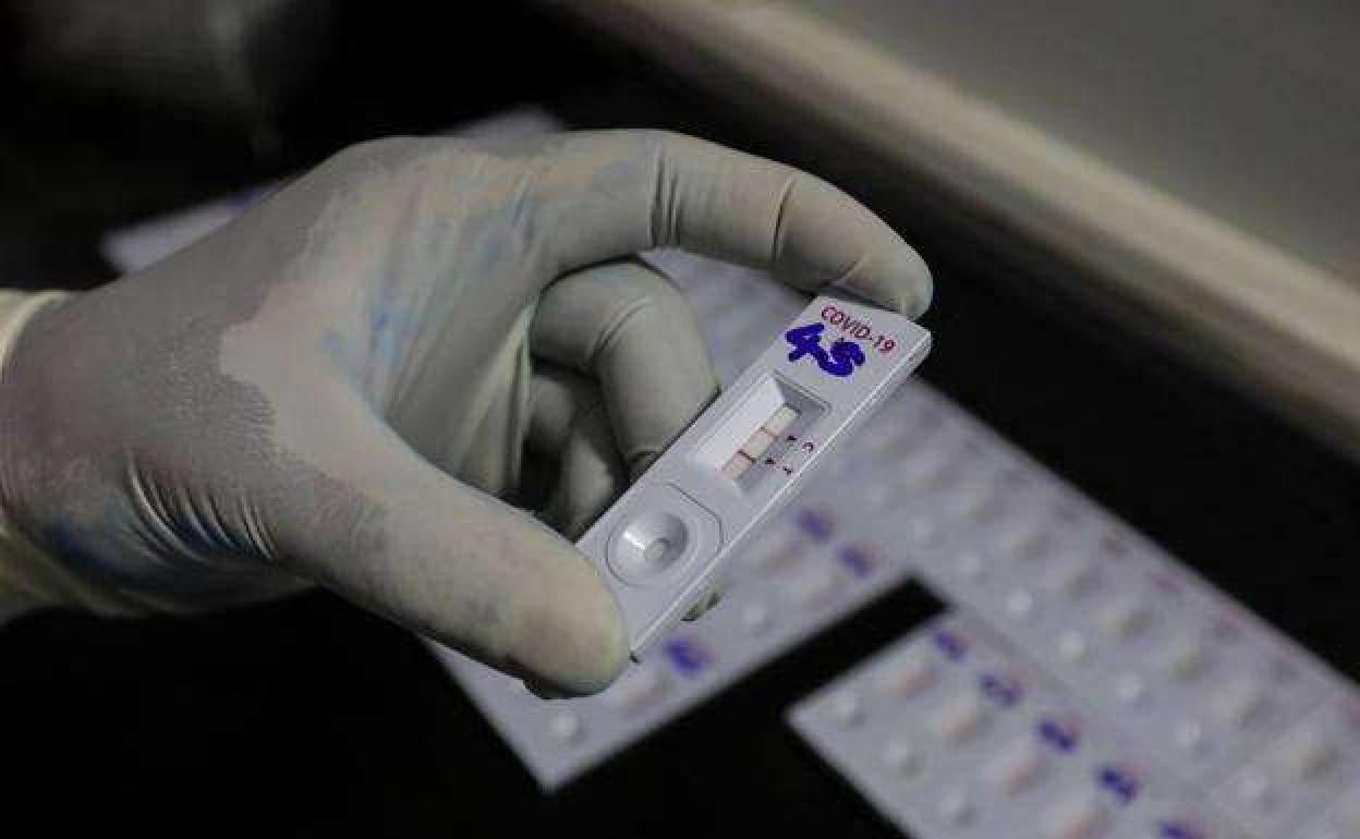 Test de antígenos para detectar coronavirus