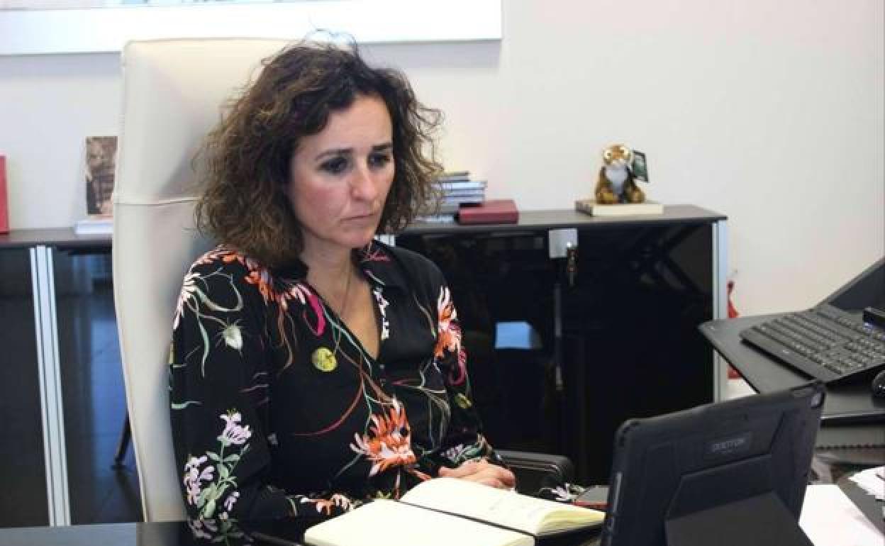 La consejera para la Transición Ecológica y Sostenibilidad, Olga García