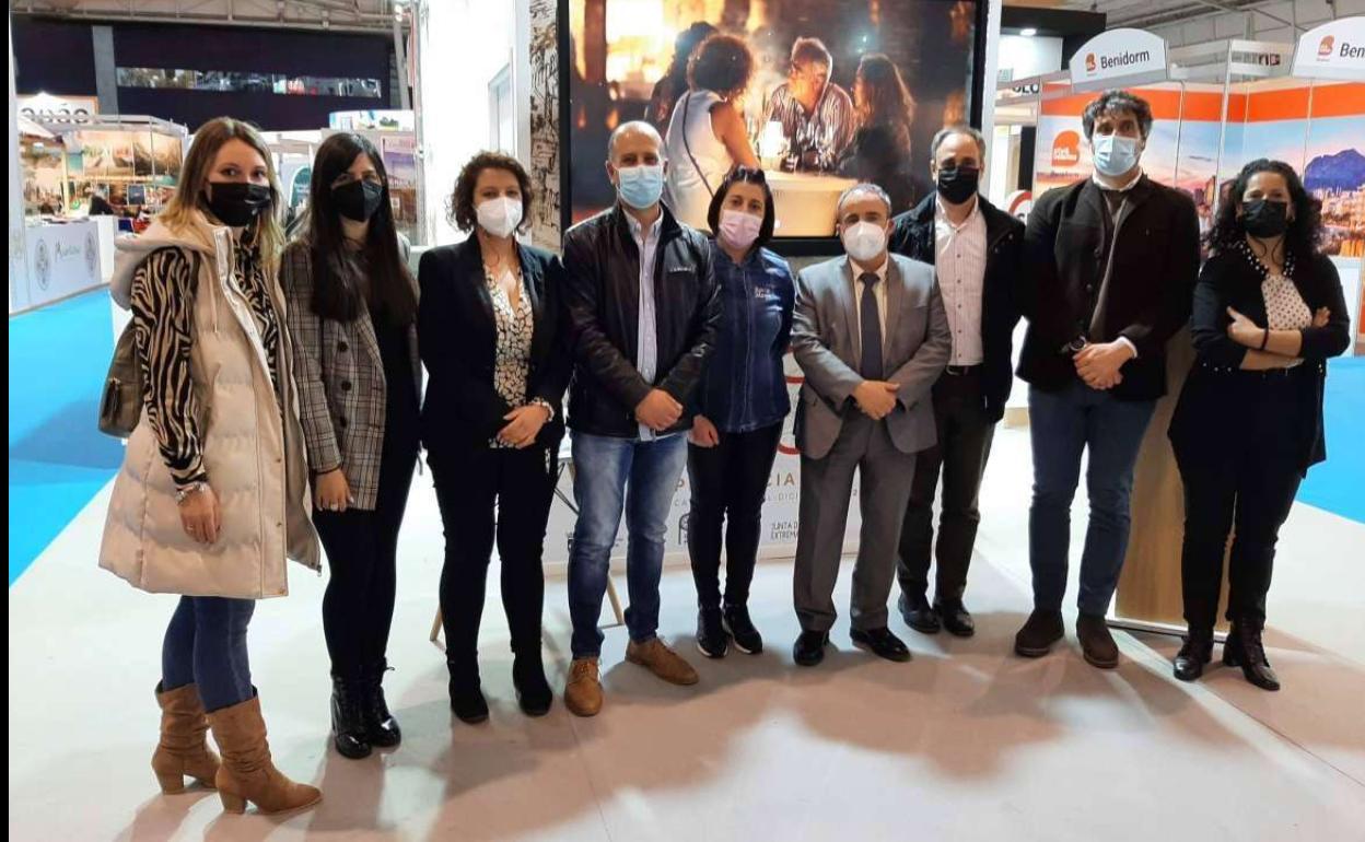 Stand de Extremadura en la Bolsa de Turismo de Lisboa