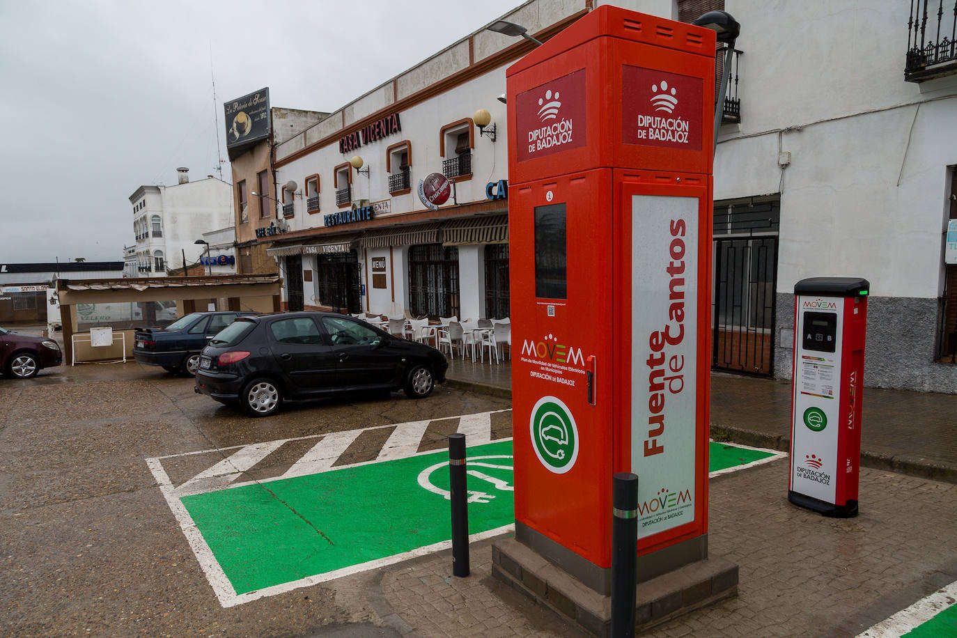 puntos de recarga para vehículos eléctricos 