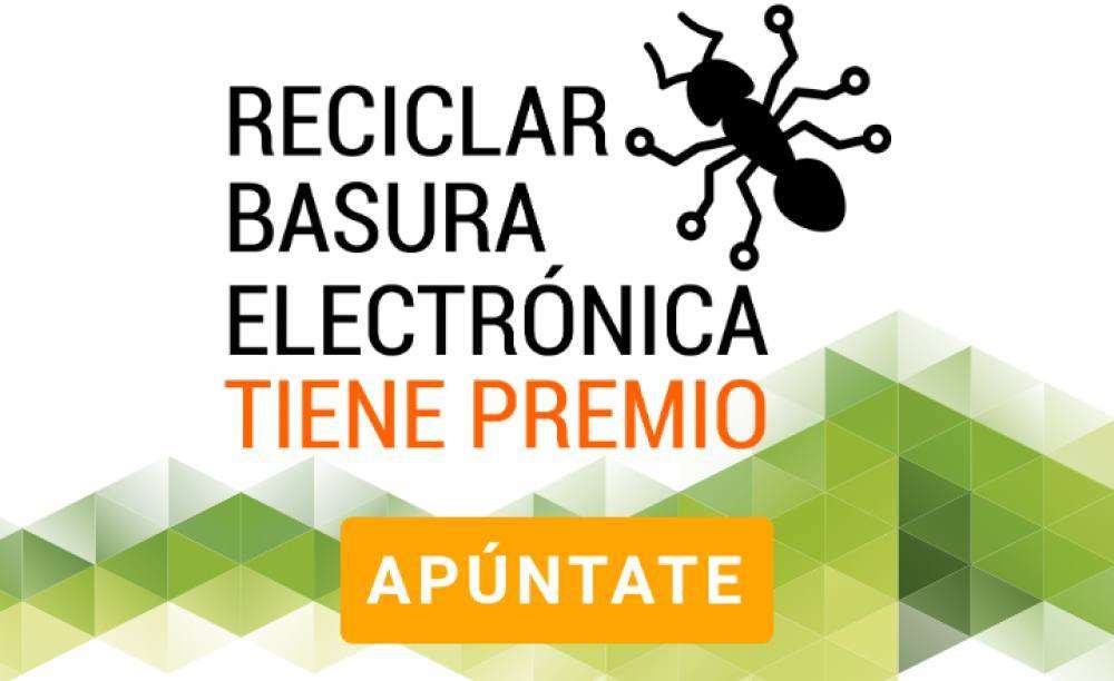 El colegio San Francisco Javier vuelve a implicarse en el concurso La Hormiga Verde de recuperación y reciclaje de basura electrónica