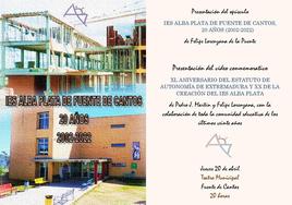 El IES Alba Plata conmemora los 20 años de su creación