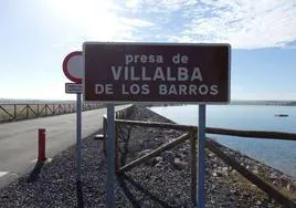 Presa de Villalba de los Barros