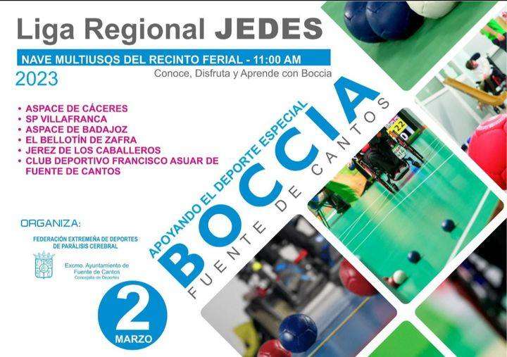 Liga Regional JEDES 2023 en Fuente de Cantos