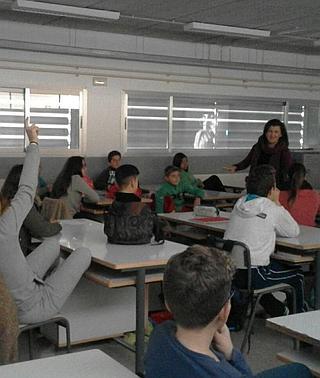 El IES Alba Plata participa en las actividades contra la violencia hacia las mujeres