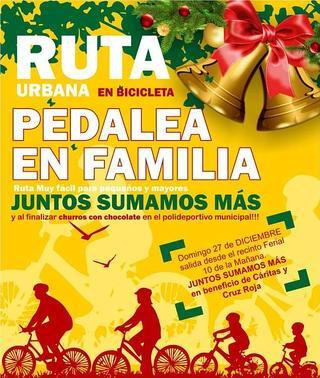 Ruta urbana ciclista solidaria