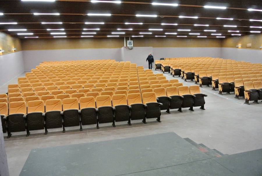 Imagen actual del teatro desde el escenario. 