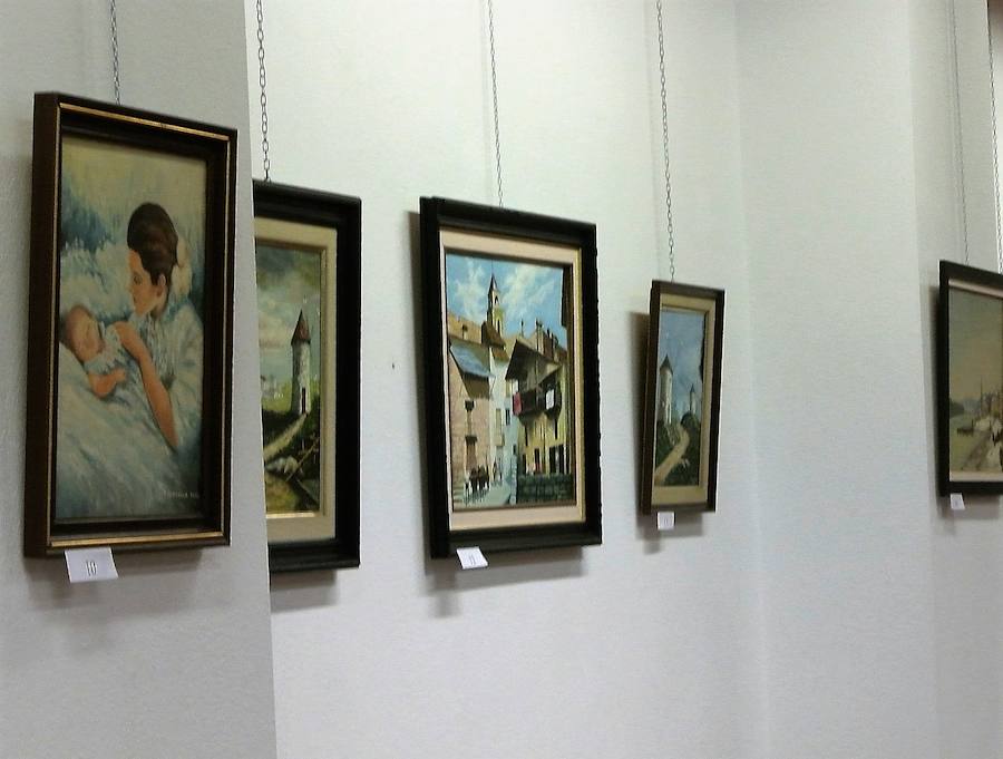 La exposición está en la Casa de la Cultura. 