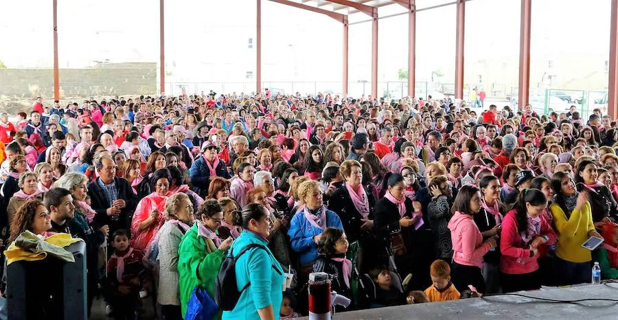 Imagen de la Marcha Rosa del pasado año. 