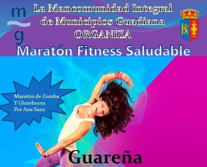 Cartel del Maratón Fitness.