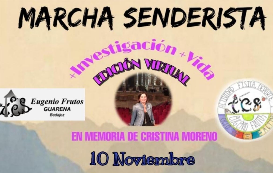Marcha virtual de senderismo en recuerdo de Cristina Moreno