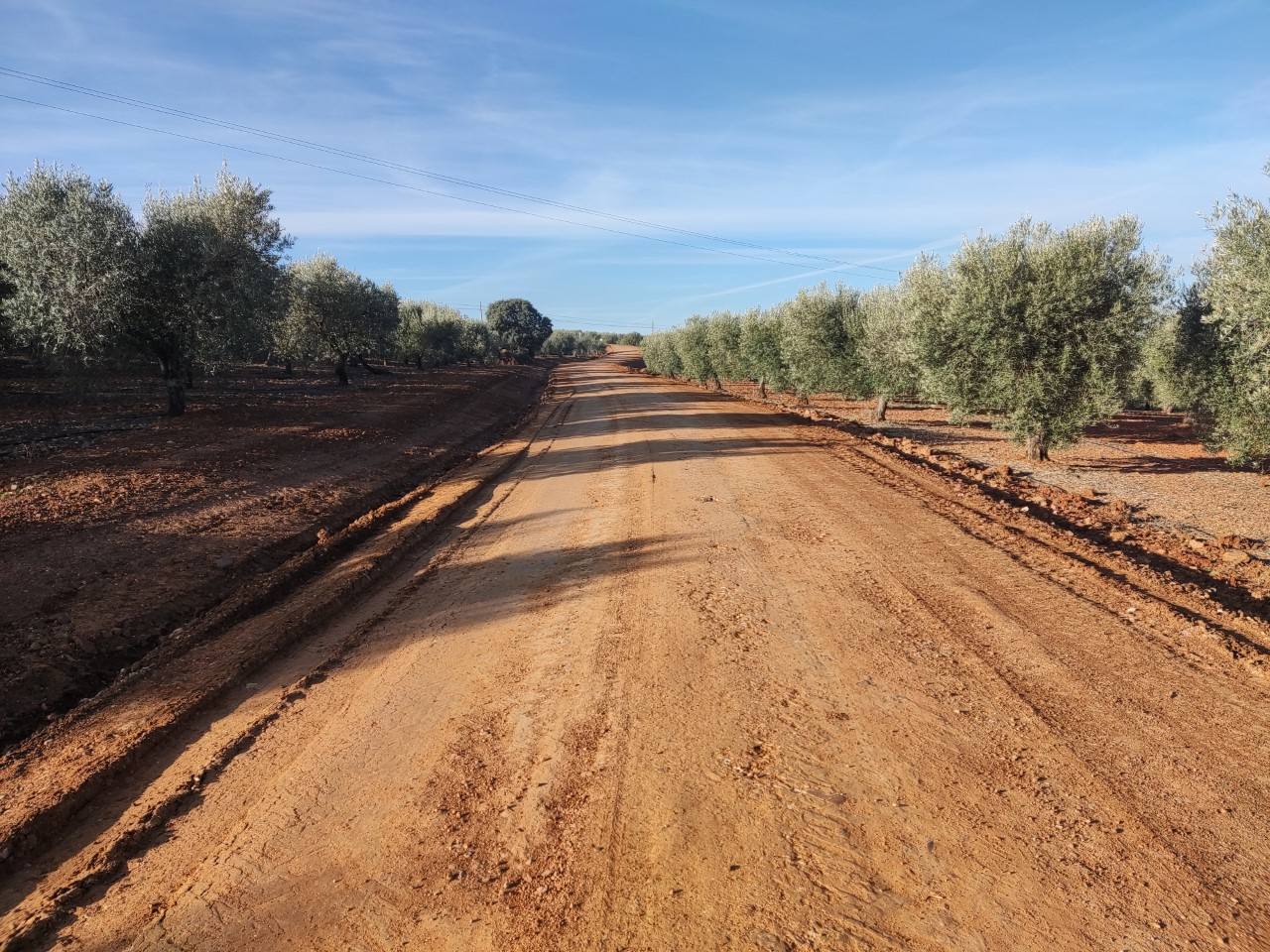 Se acometen 3,3 kms de acondicionamiento en el camino de Diego Llano