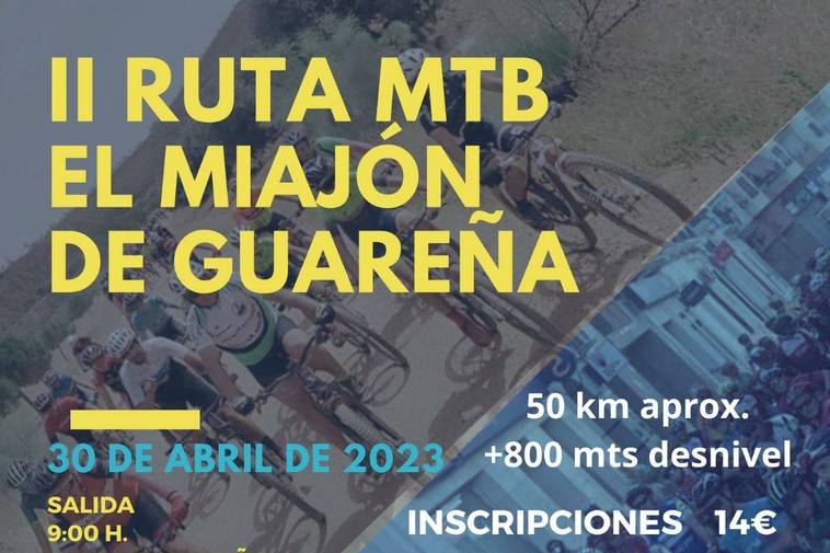 La II Ruta MTB &#039;El Miajón&#039; se celebra este domingo