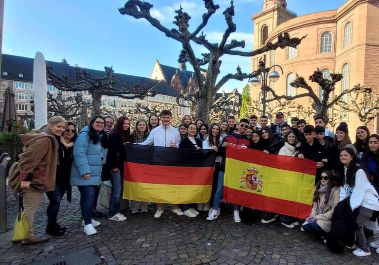 Intercambio en Alemania de alumnos de los institutos Eugenio Frutos y Kopernikusschule