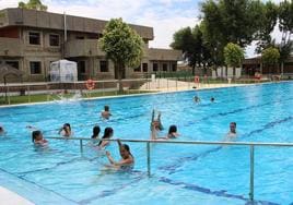 Imagen de archivo de la piscina municipal de Guareña.