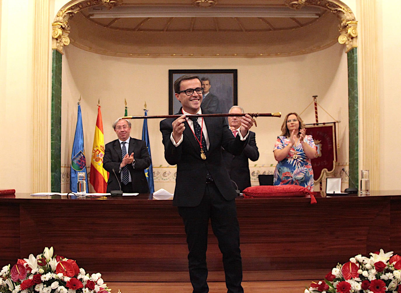 Miguel Ángel Gallardo será nuevamente presidente de la Diputación de Badajoz este sábado.