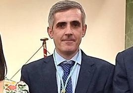 El diputado Abel González en el día de su investidura.