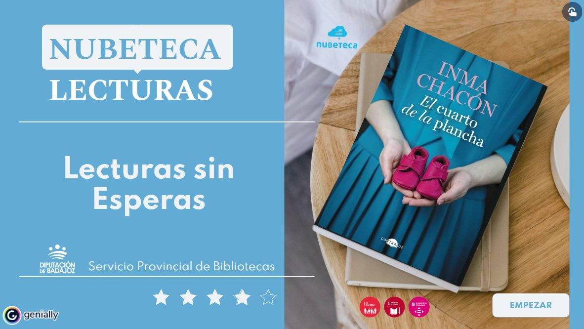 Llega el servicio de nubeguía 'Lecturas sin esperas' de la diputación