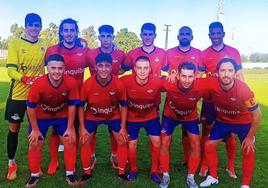 Once inicial que jugó contra La Cruz Villanovense juvenil.