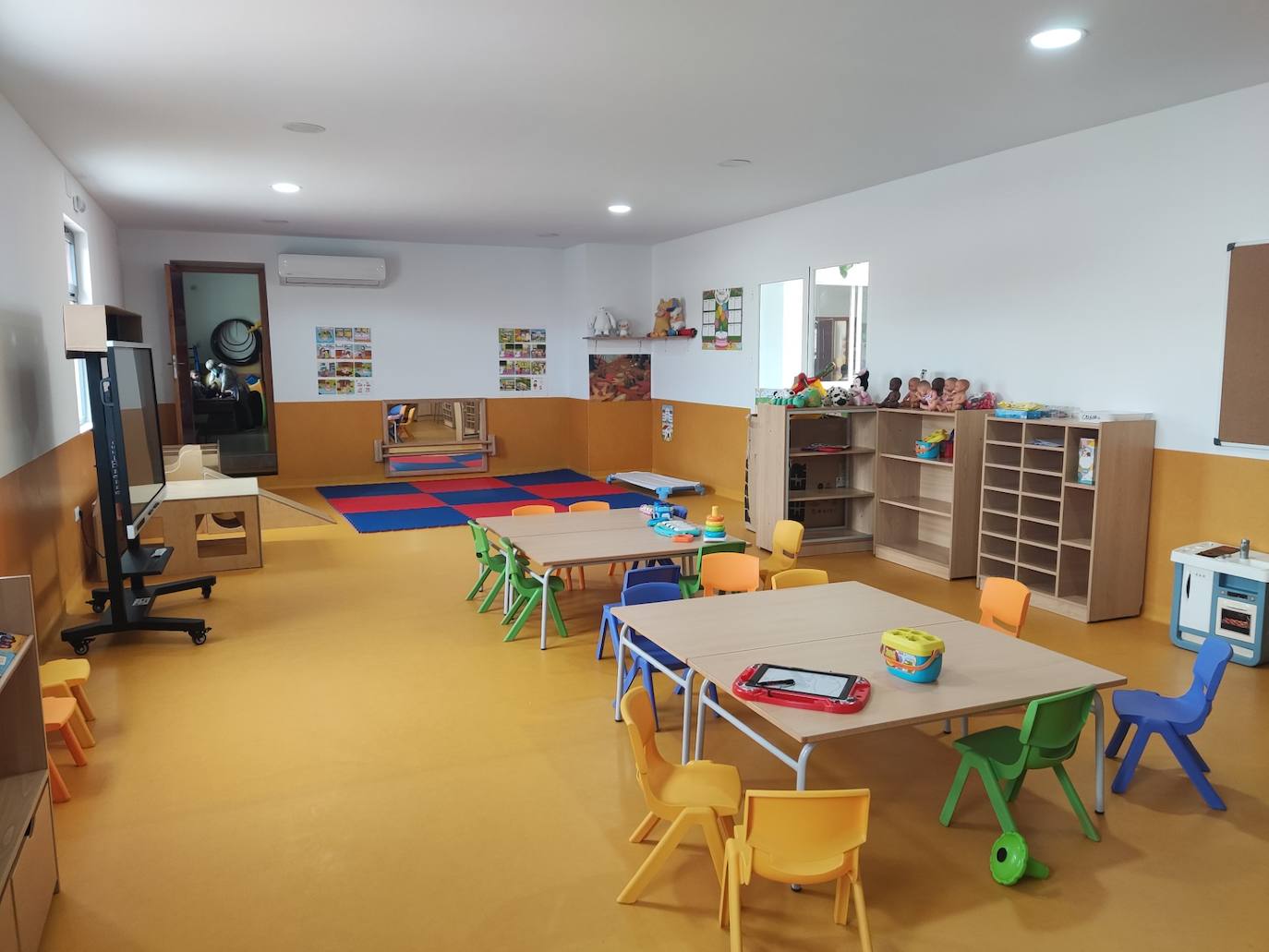 Nuevo aula de dos años en el CEIP San Gregorio.