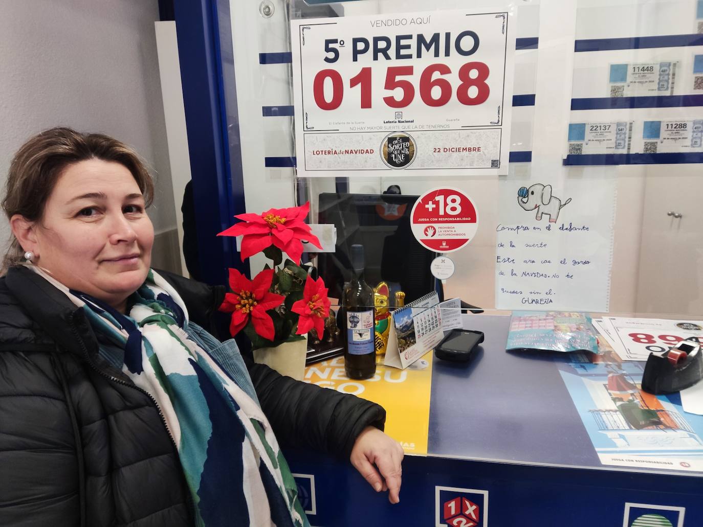 Un quinto Premio deja en Guareña 30.000 euros