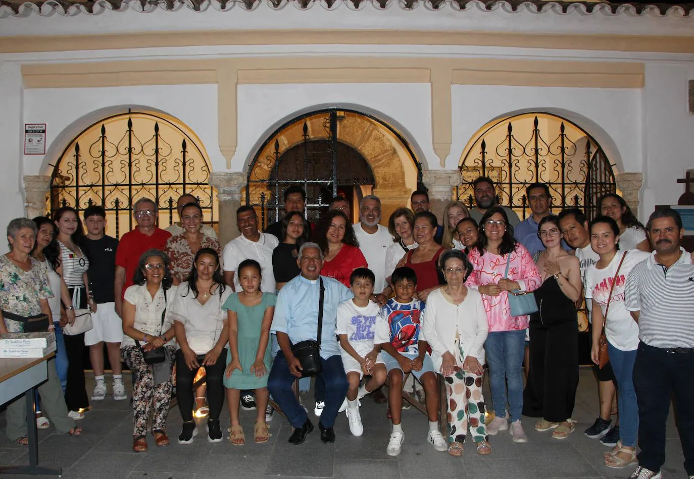 Colombianos afincados en Guareña tuvieron un encuentro en San Gregorio.