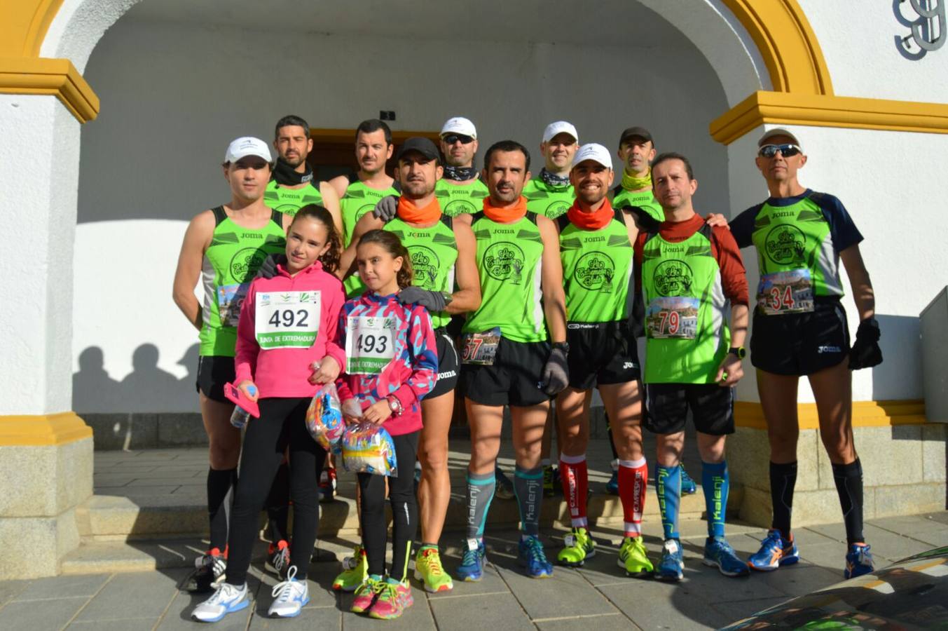 El club Maratón Guareña corrió la última Media en Medellín con 14 corredores