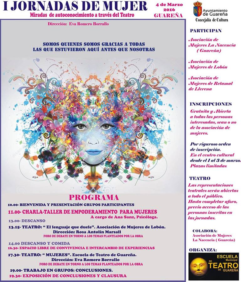 Arte, reflexión, convivencia e intercambio de opiniones en las primeras Jornadas de Mujer