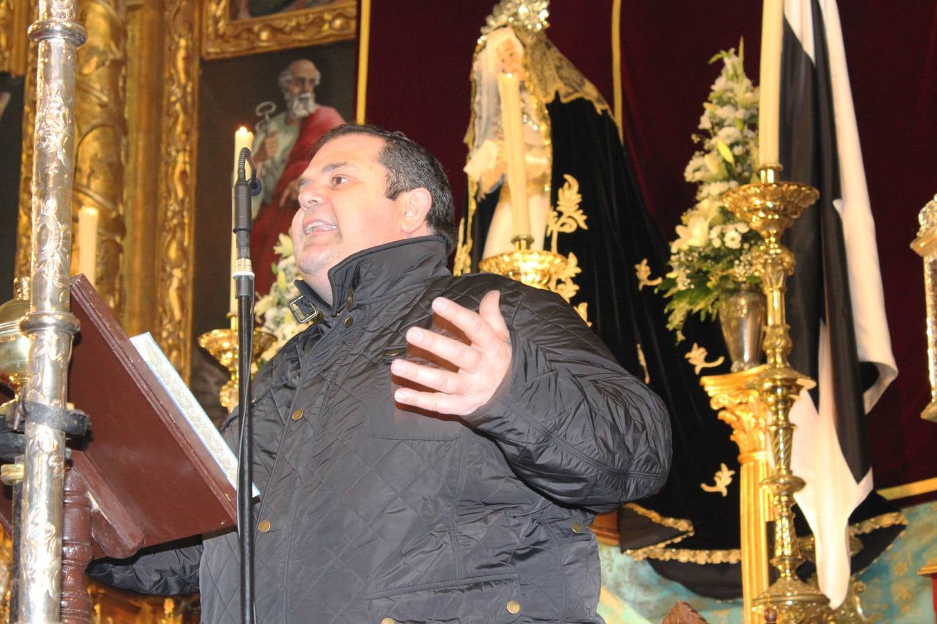 Eugenio Albalate desprende emoción, sentimiento y fe en su Pregón de Semana Santa