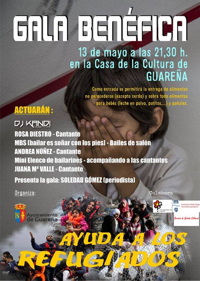 Guareña pide ¡Ayuda a los refugiados!