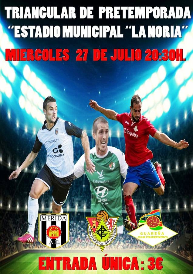 El Guareña organiza un triangular invitando al Mérida y al Cacereño