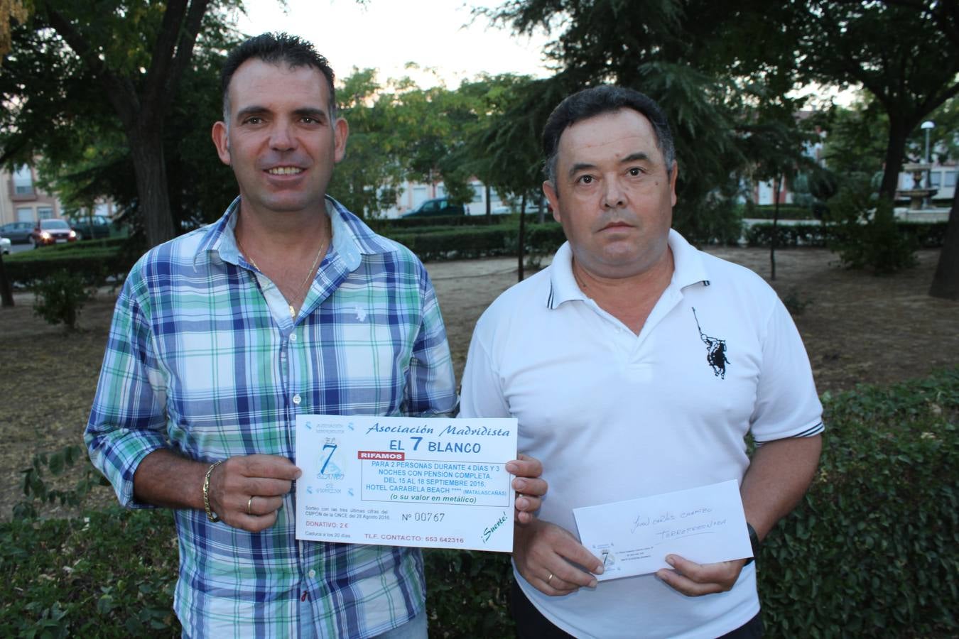 Un vecino de Torrefresneda es el agraciado en la rifa de “el 7 Blanco”