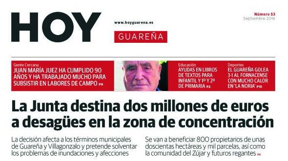 Hoy sale la tirada 53 del HOY Guareña