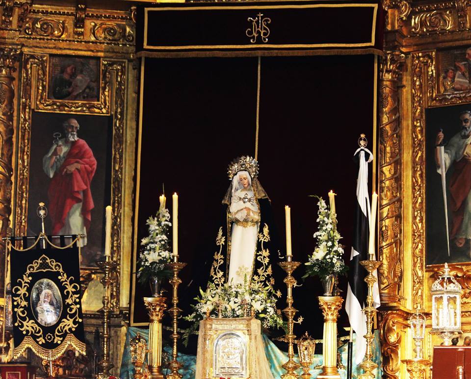 Hoy comienza la Novena en honor a la Virgen Nuestra Señora de los Dolores