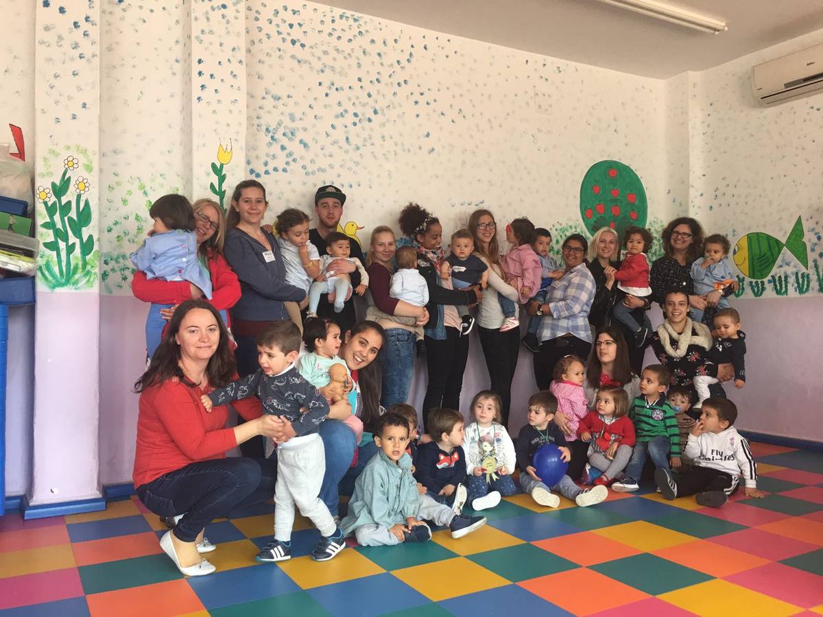 10 alumnos alemanes hicieron prácticas en la escuela infantil 'San Ginés'