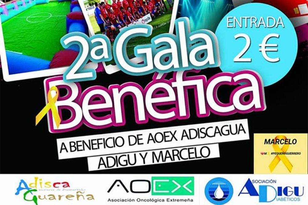 Cartel anunciador de la Gala Benéfica.