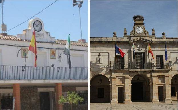 Ayuntamientos de Torrefresneda y Guareña.