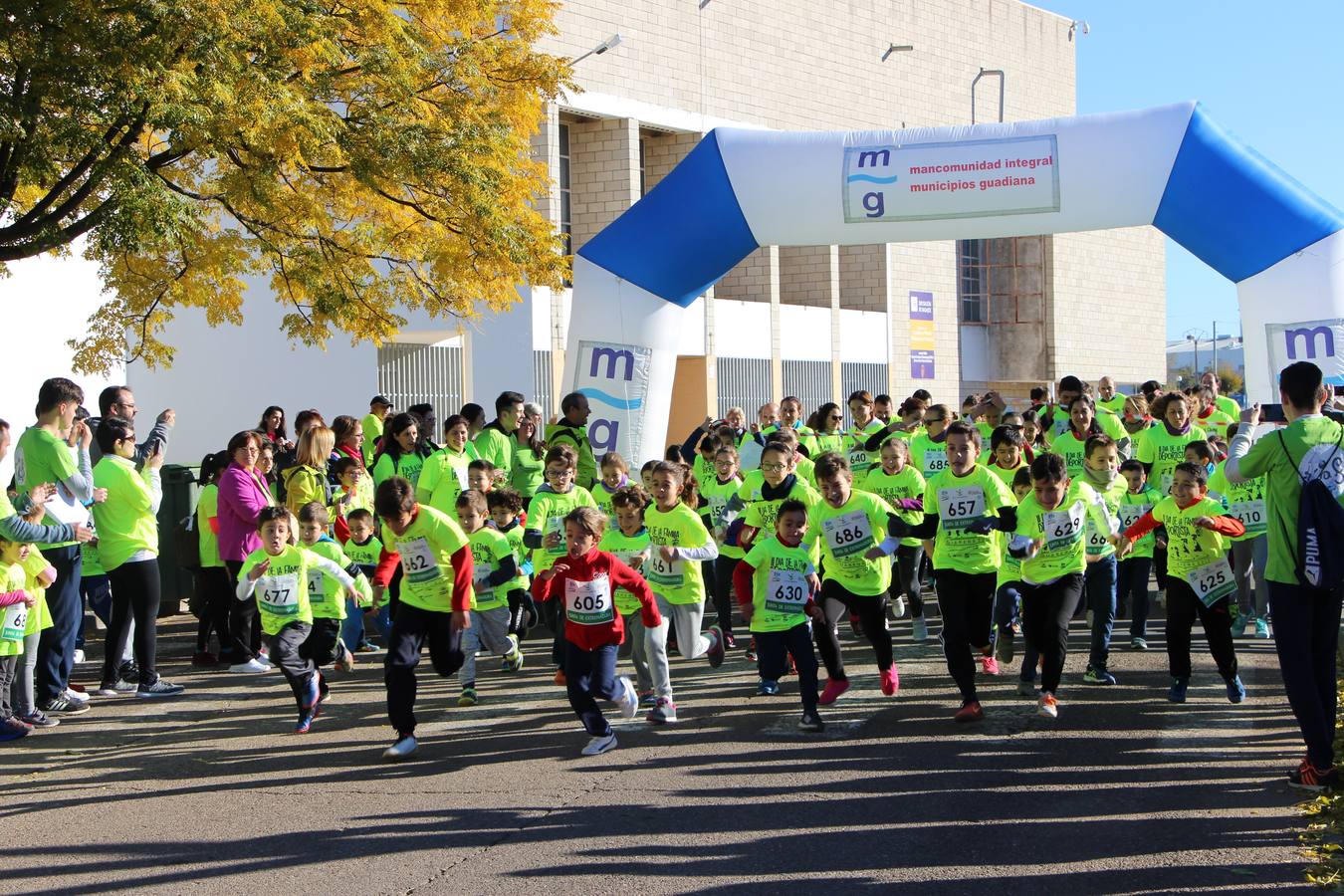 Mucha participación en el II Día de la Familia Deportista