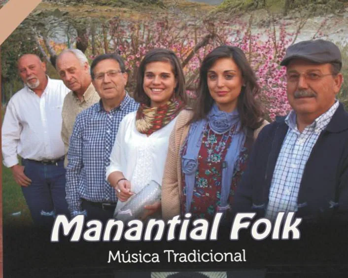 Los componentes de Manantial Folk que vendrán a Guareña el miércoles 20.